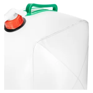 Garrafa flexible de 10 L con grifo