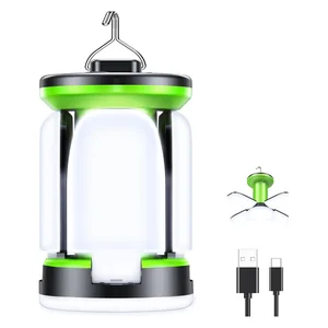 Farol LED de camping recargable por USB