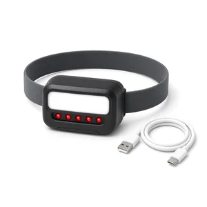 Linterna frontal LED recargable por USB