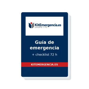 Guía impresa KitEmergencia y checklist 72 h