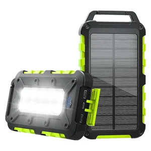 Power bank solar 26.800 mAh con linterna